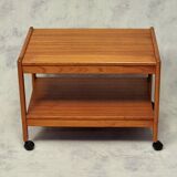 Vintage Scandinavian Rolling Trolley - BRDR Furbo, Spøttrup - Teak - Ca 1960
