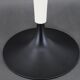1990s Kartell Dr. Na Table in Cream White and Black by Philippe Starck, Italy