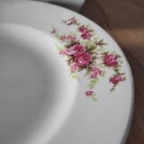 9 antique dessert plates