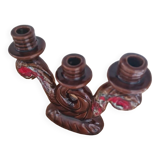 Vallauris 3-branched candle holder