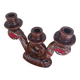 Vallauris 3-branched candle holder