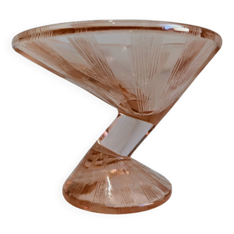 Art Deco Martini Glass