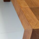 Leather coffee table 70s