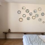 Large renovated farm bench