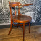 Fauteuil de bistrot Cambier en bois courbé