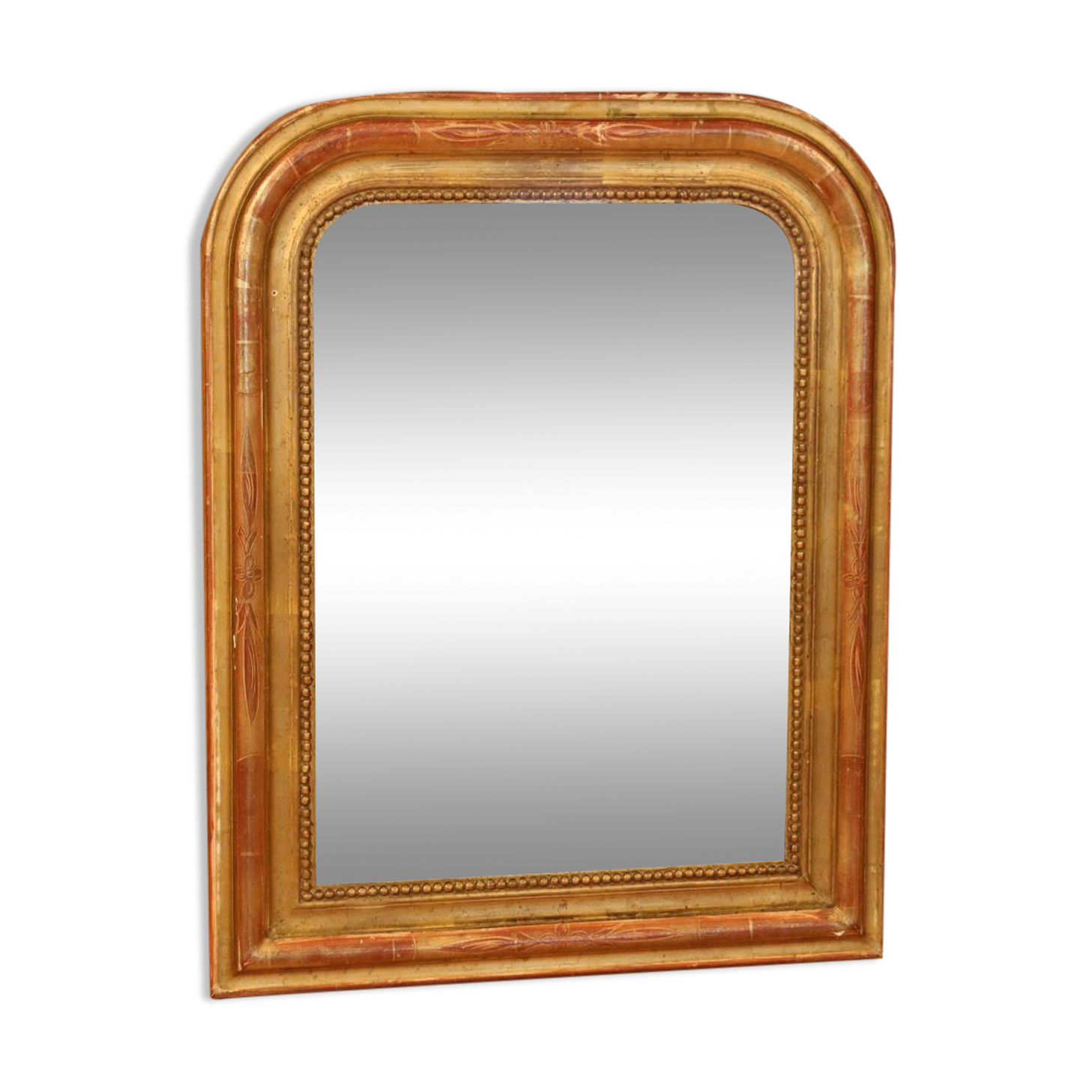 Louis philippe doré gold leaf mirror
