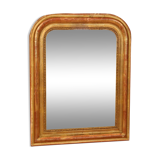 Louis philippe doré gold leaf mirror