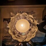 Bougeoir en cristal Orrefors