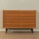 Classic chest of drawers from the 1950s with a wonderful veneer pattern