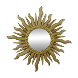 Miroir italien Sunburst Venezia Sun Mirror Doré 42 cm