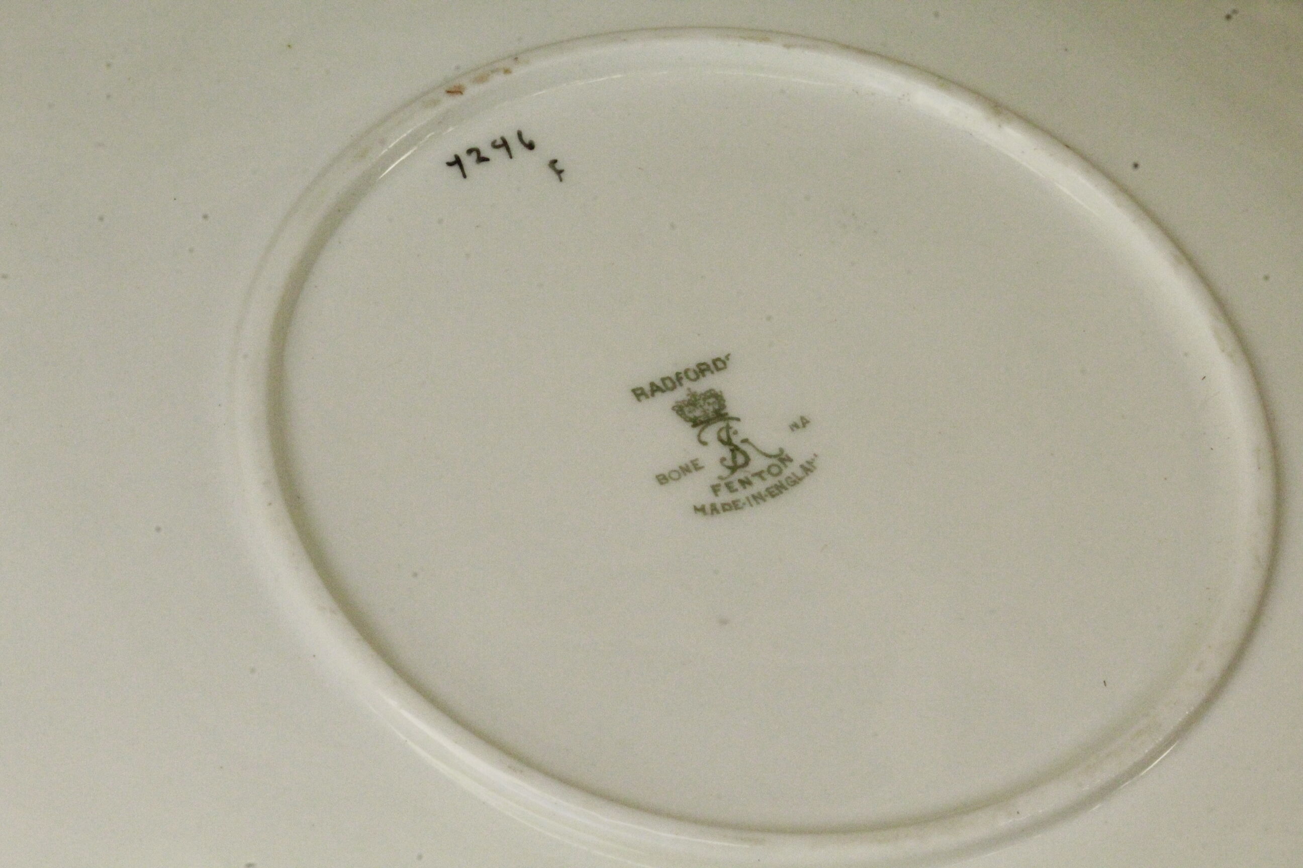 Ancien plat radford