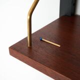 Teak shelving unit, Danish design, 1960s, production: Denmark