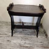 Antique table with a system