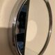 Vintage stainless steel mirror from the 50s and 60s