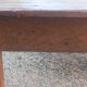19th-century oak farmhouse coffee table 149cm