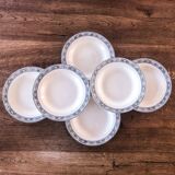 6 plates Iron Earth R&A Salins