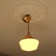 Hanging vintage opaline