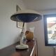 Ferdinand Solere lamp with its blue reflector, 1950s