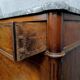 Parisian secretary from the Louis XVI period in mahogany circa 1760