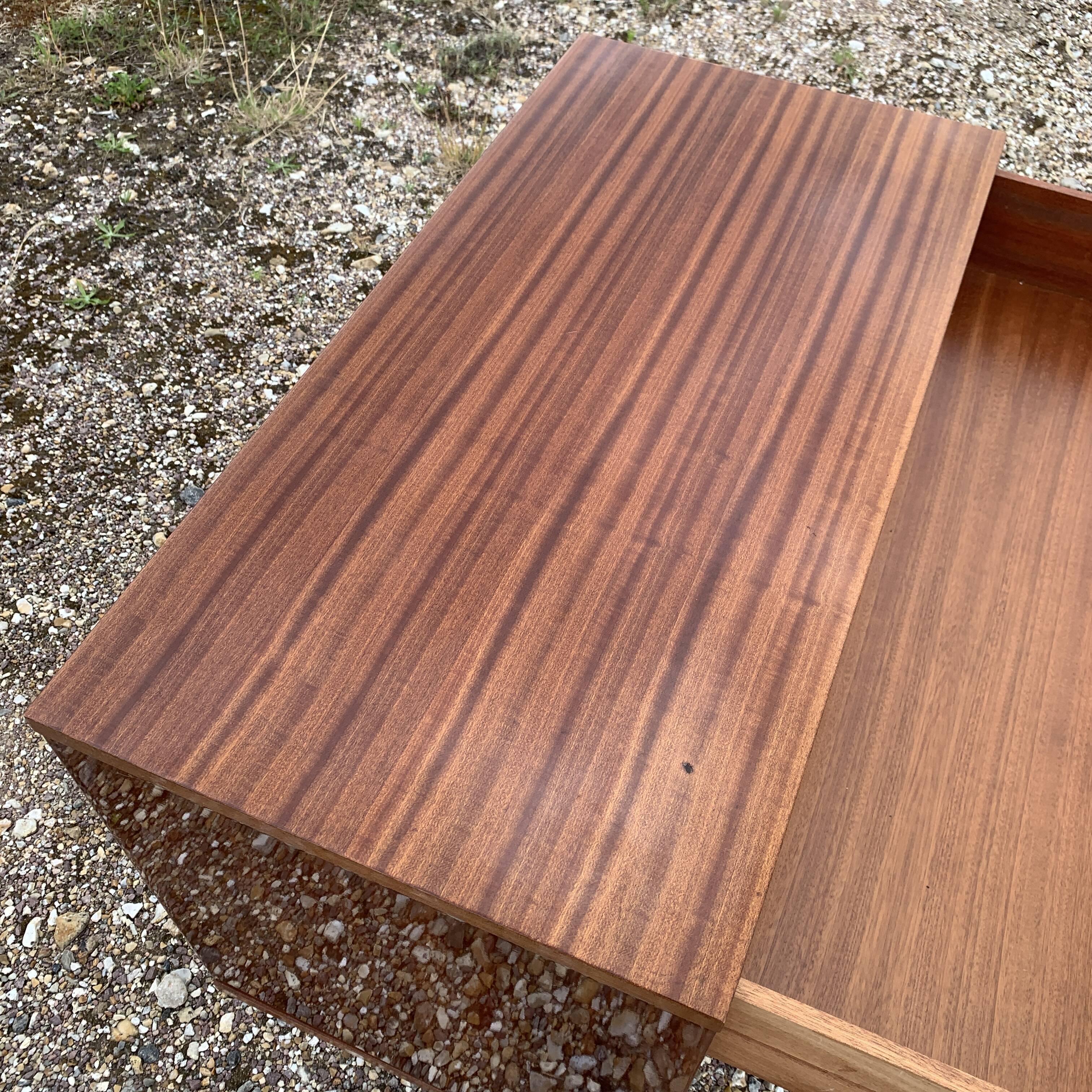 Dresser 4 drawers in varnished veneer