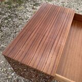 Dresser 4 drawers in varnished veneer