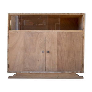 Meuble bas buffet vitré