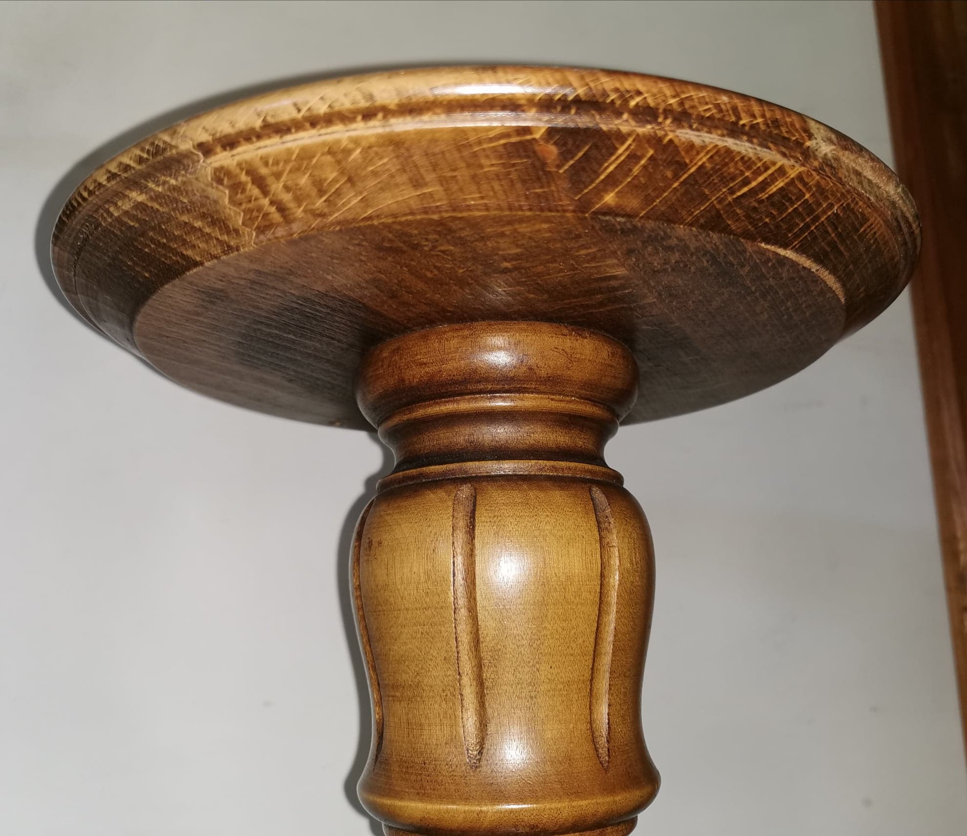Colonne en hêtre