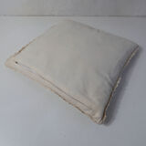 Vintage ecru crochet cushions