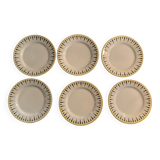 Assiettes 50’ Selency x Monoprix Croisé Laroche