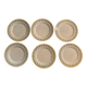 Plates 50' Selency x Monoprix Croisé Laroche