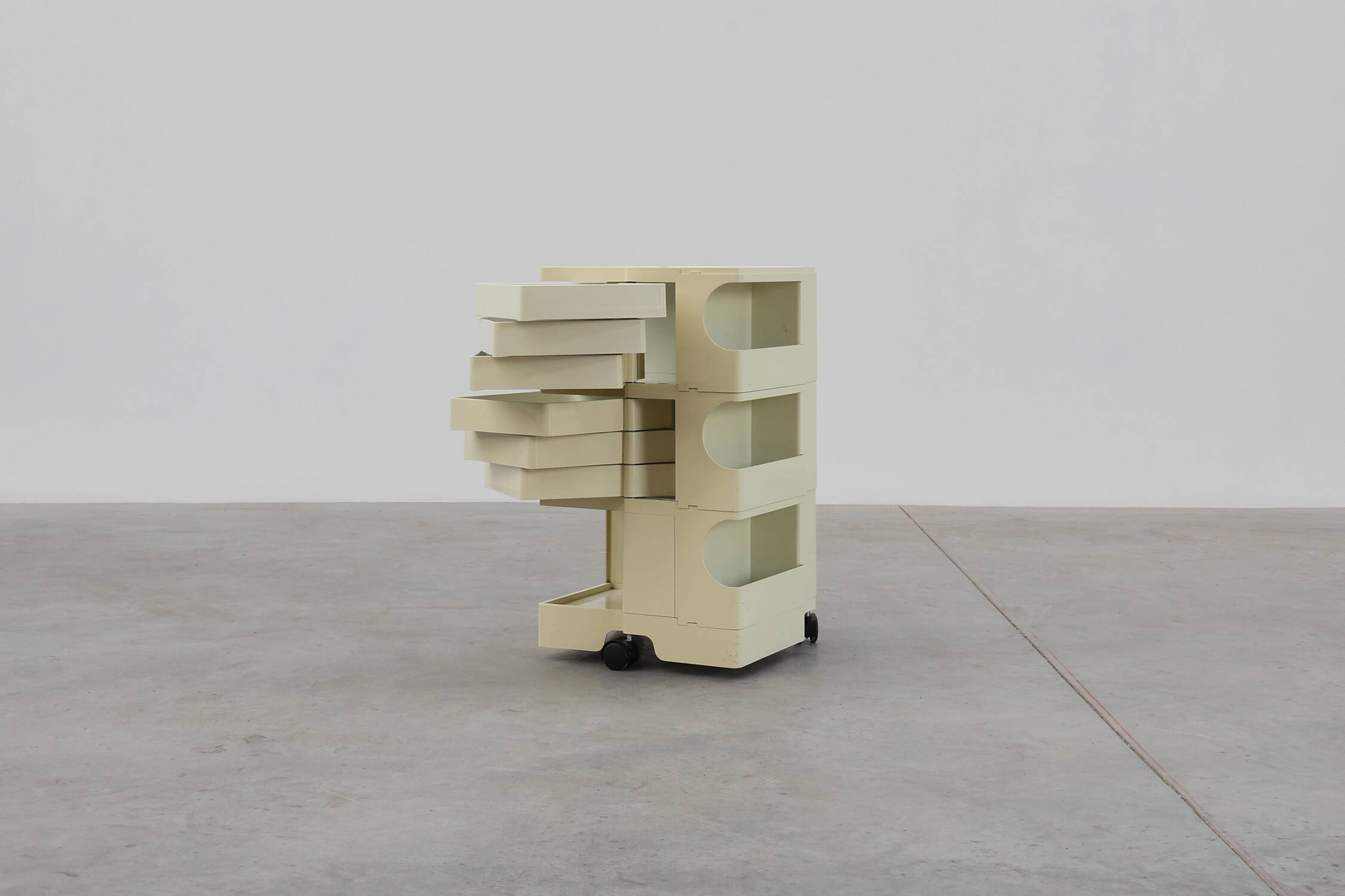 Iconic Modular Boby Trolley by Joe Colombo, Italy, 1970s