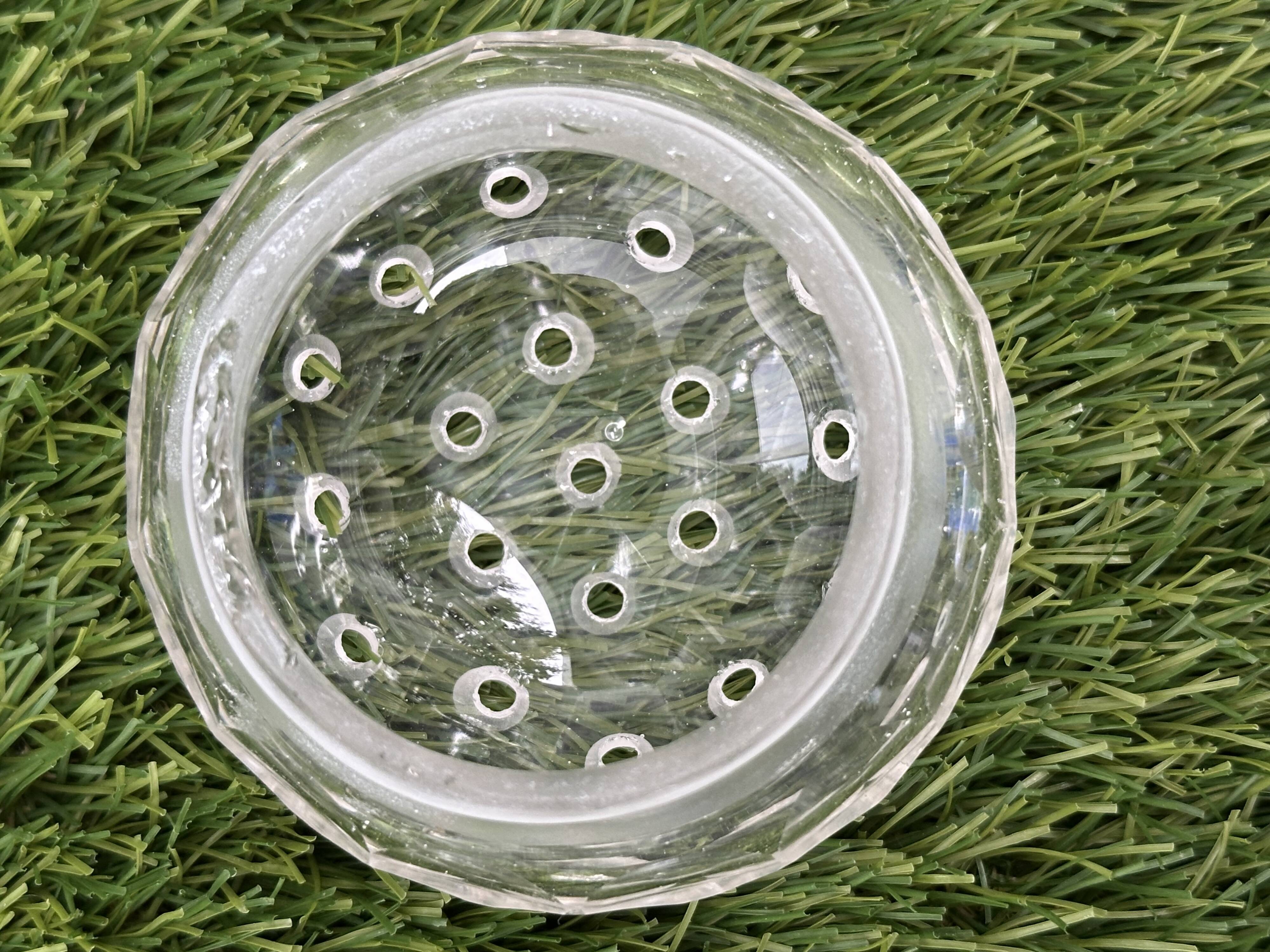 18th century crystal sugar shaker