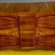 Buffet époque art déco 1920 à décors marqueté de fleurs