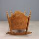 Antique cradle made of fruitwood and maple, Italy, 20th century