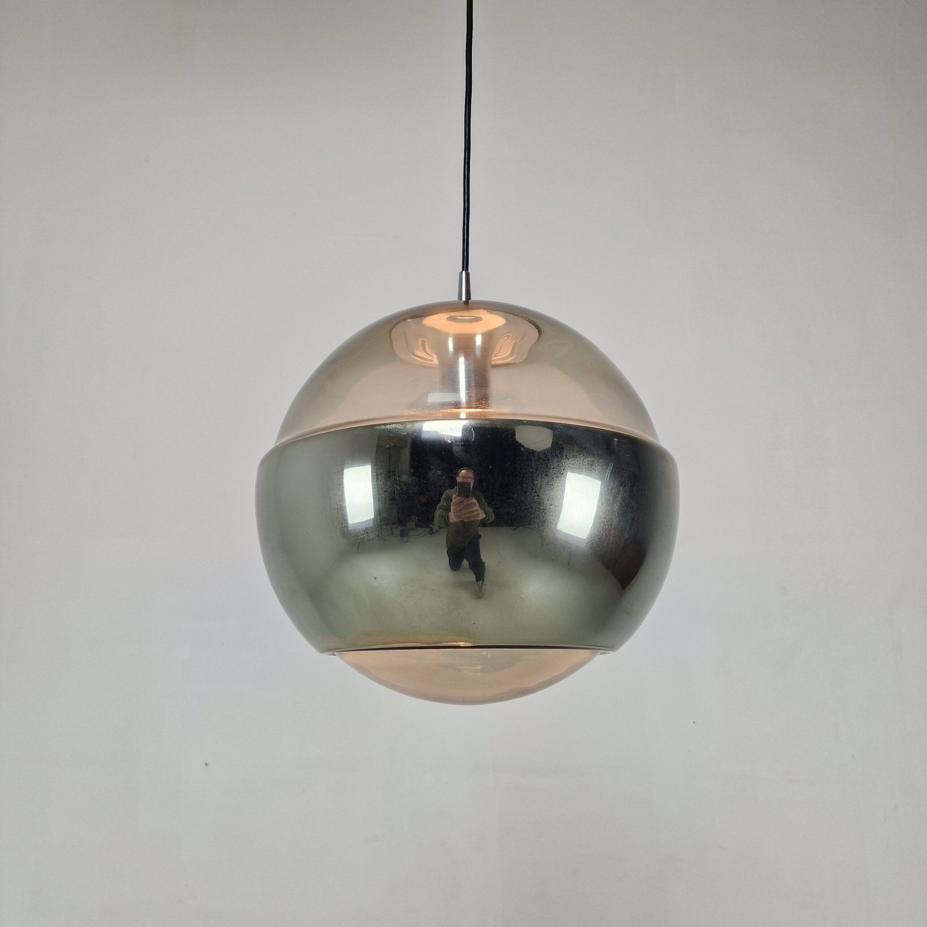 Elegant Mid-Century Modern Pendant by Peill & Putzler, Germany 1970's