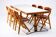 Table de conférence avec chaises, Marc Held, années 1970