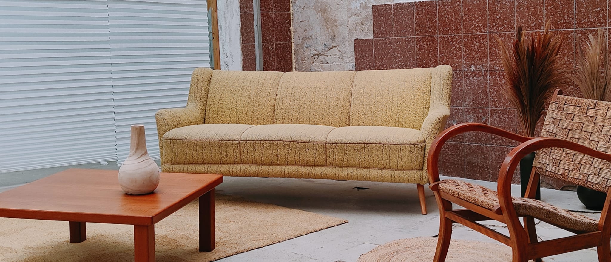 Mid century sofa