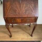 20th century sloping desk in mahogany