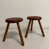 Scandinavian tripod stools