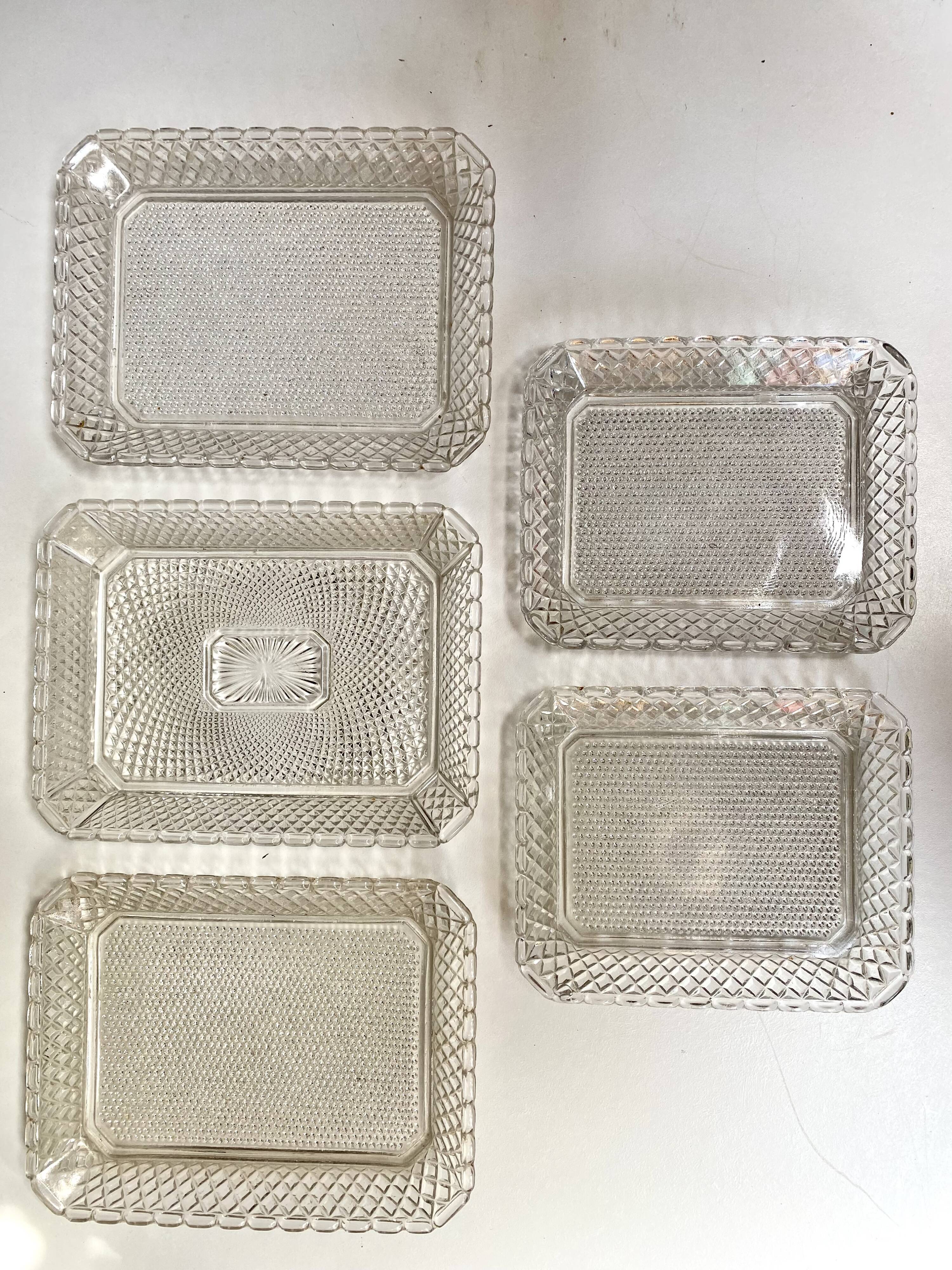 Vintage serving dishes