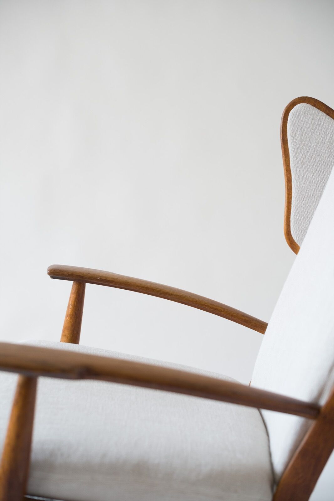 Vintage oak rocking chair