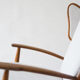 Vintage oak rocking chair