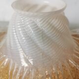 Tulip lamp opalescent glass