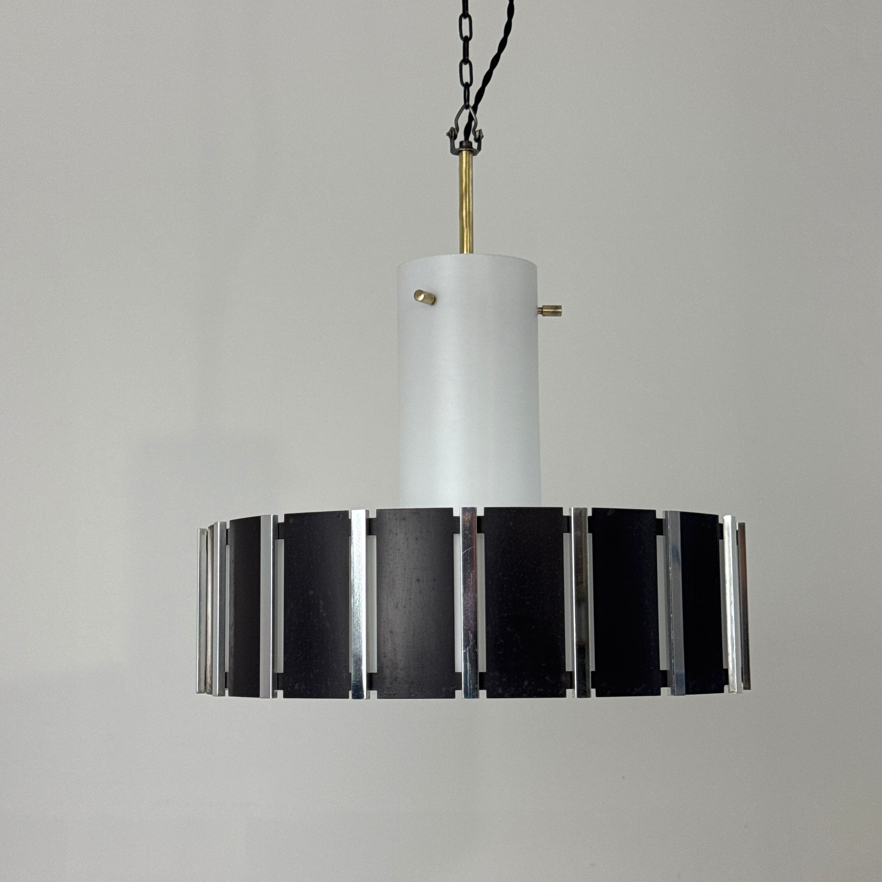 Vintage space age "wila" opaline suspension