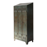 Antique Industrial Storage Locker, France ca. 1910