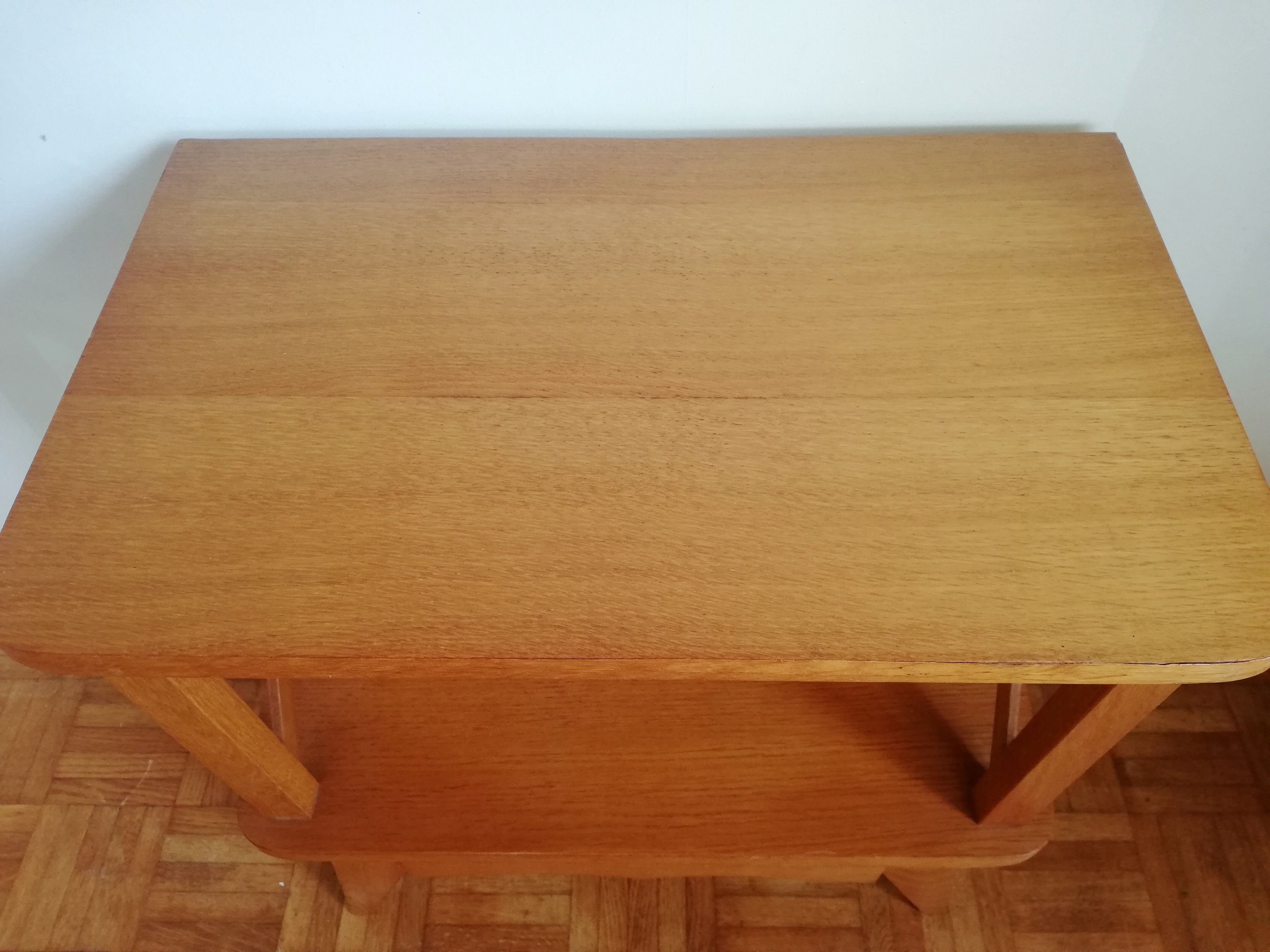 Compass feet bedside table 1960