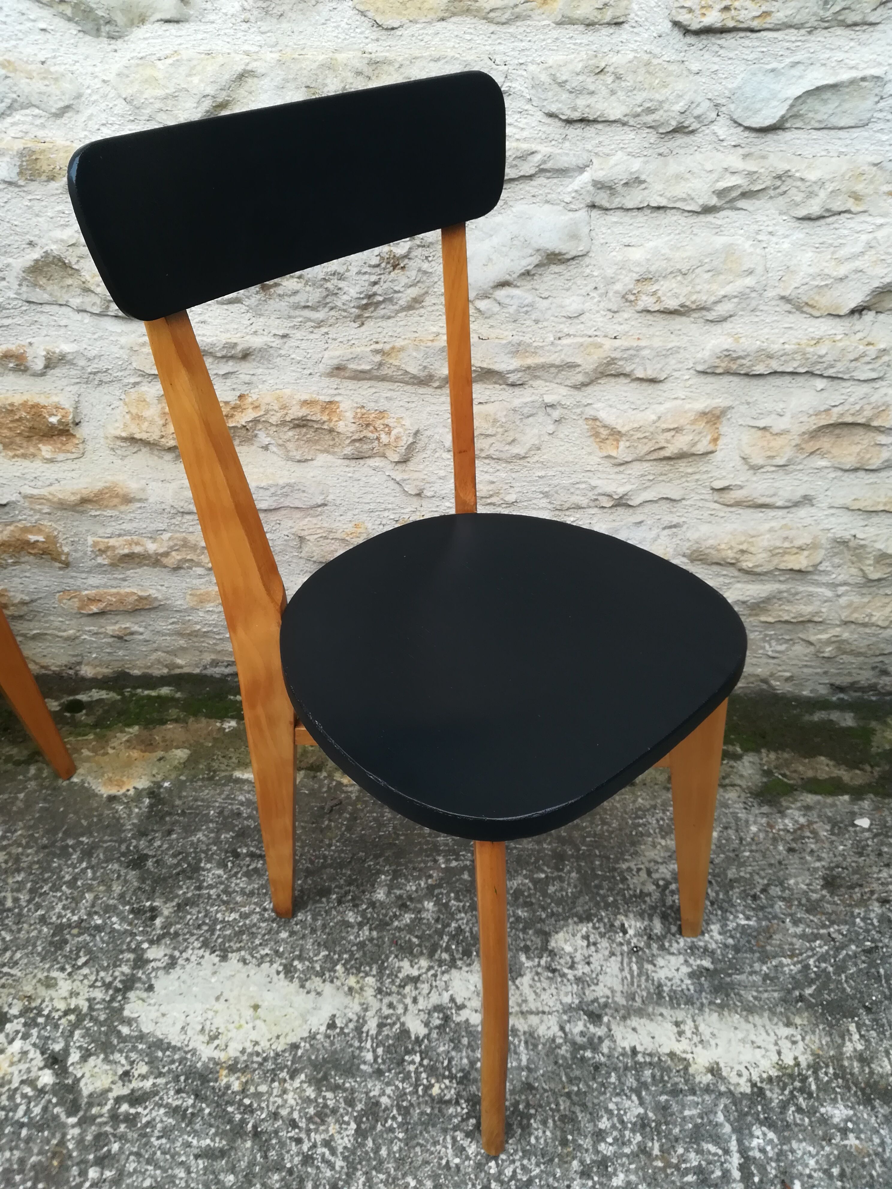 Set of 12 bistro chairs