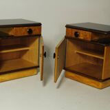 Paire de tables de chevet, années 1960