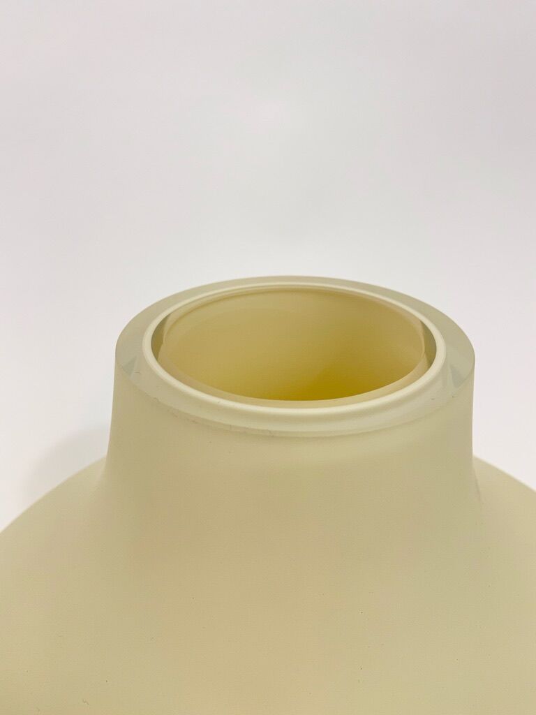 Fiesolani glass vase by Nigel coates for Salviati.