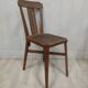 Set of 6 antique bistro chairs